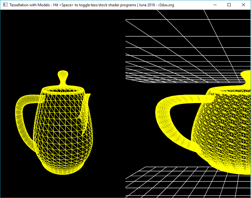 Tesselation - multiple shaders with viewports