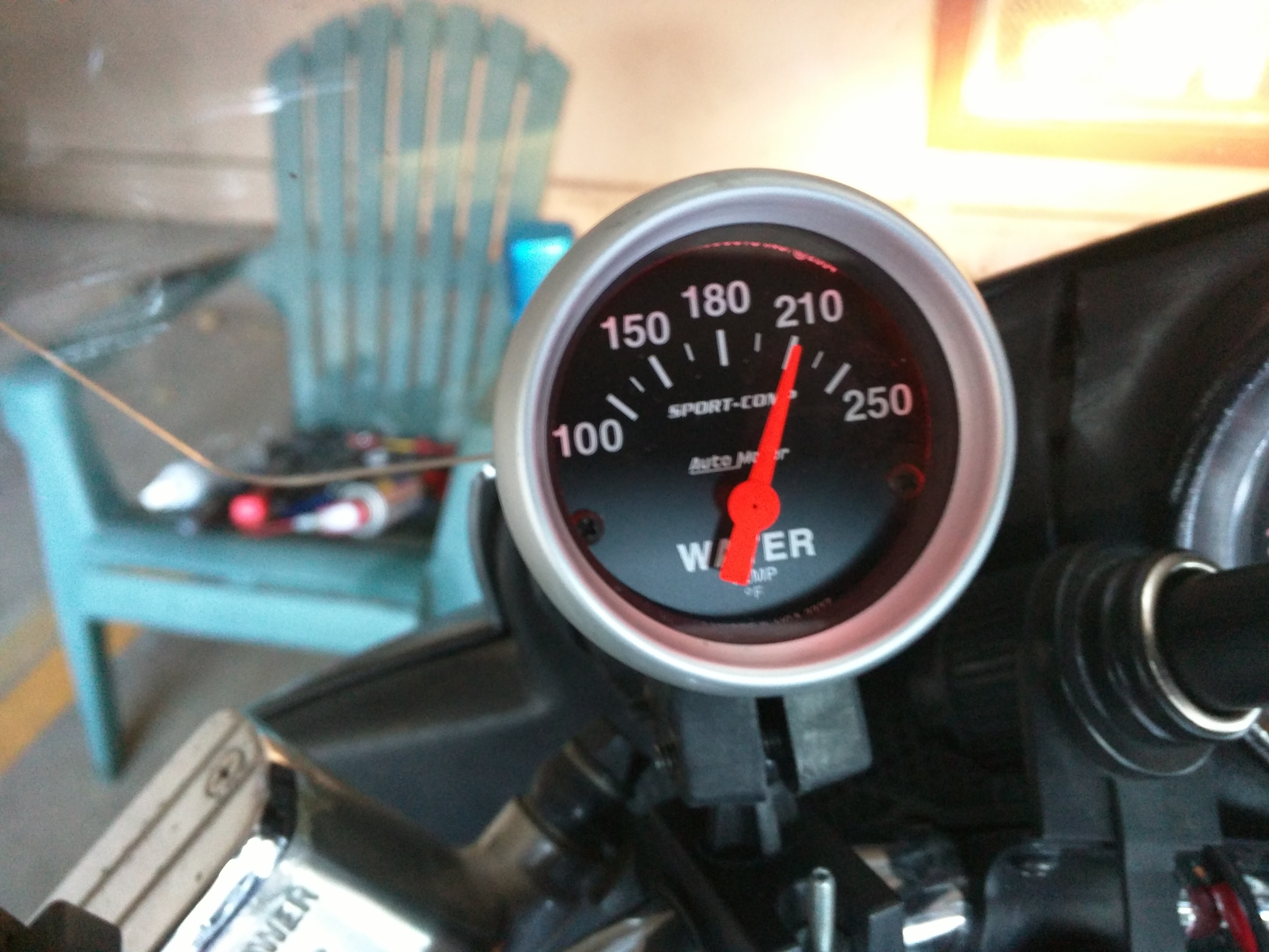 Valkyrie water temperature
