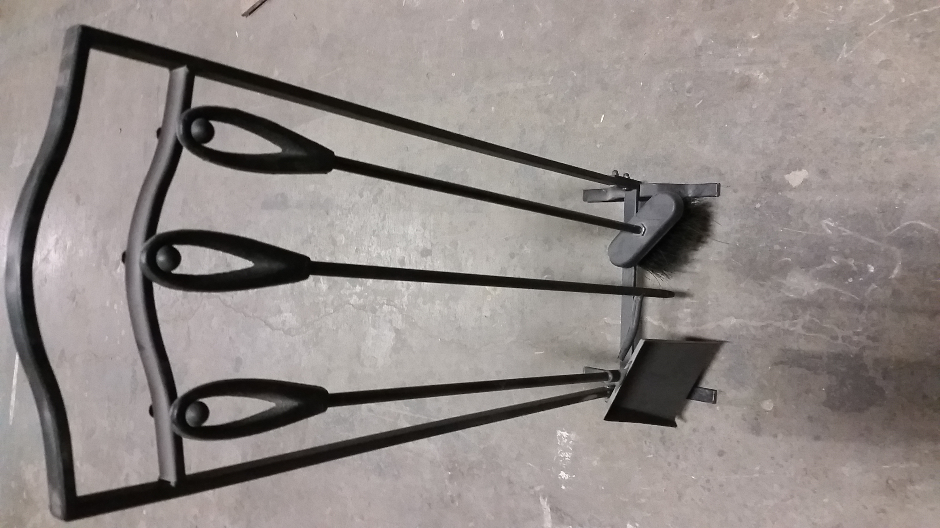 Fireplace cleaning set