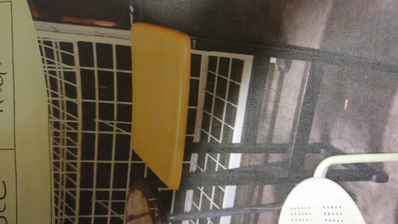 Yellow seat stool