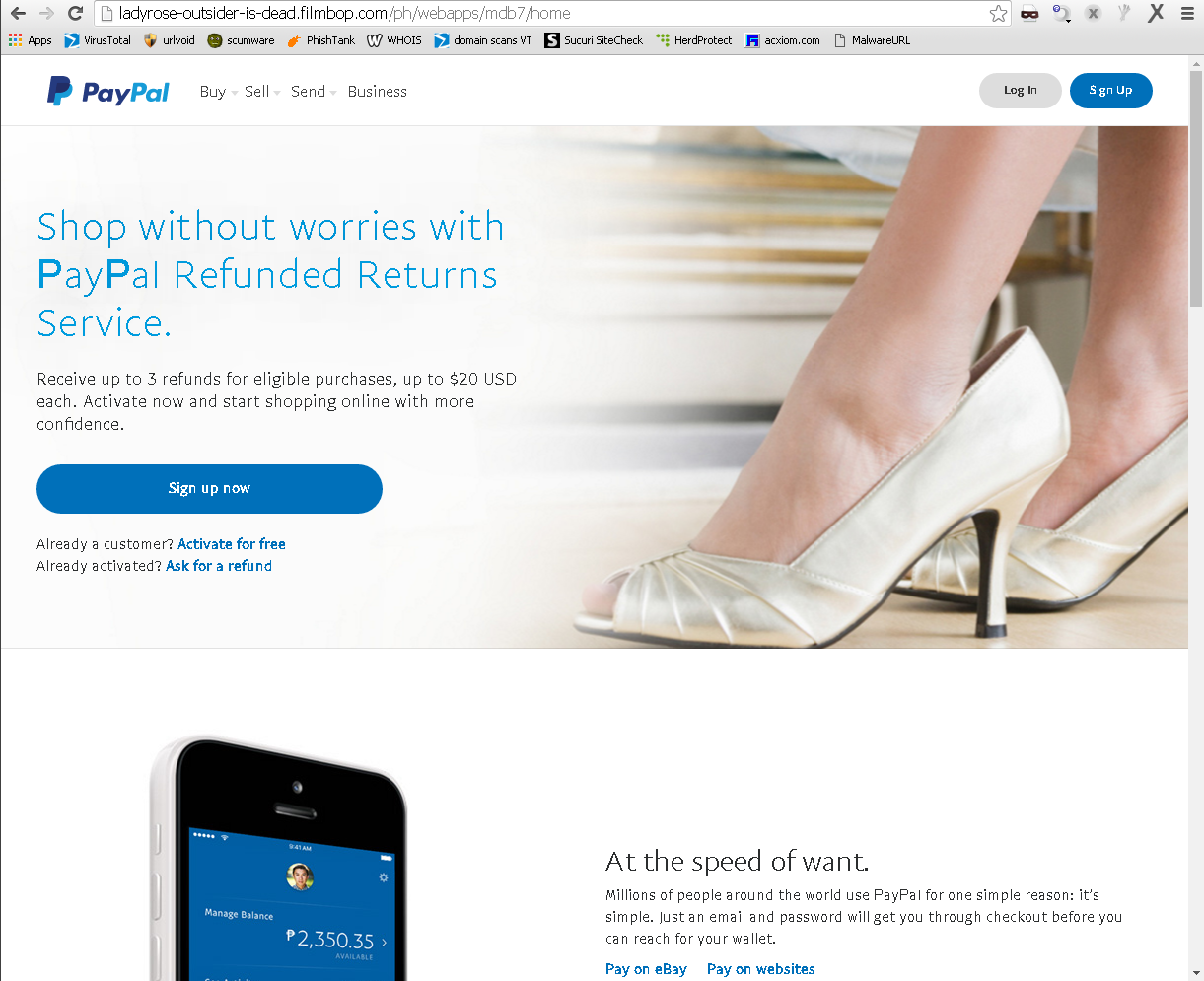ladyrose-outsider-is-dead-Paypal_phishing site