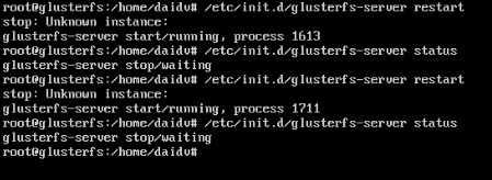 RESTART GLUSTEFS_SERVER XONG VẪN KHÔNG CHẠY