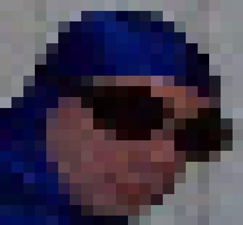 Blue guy dank image cool beans