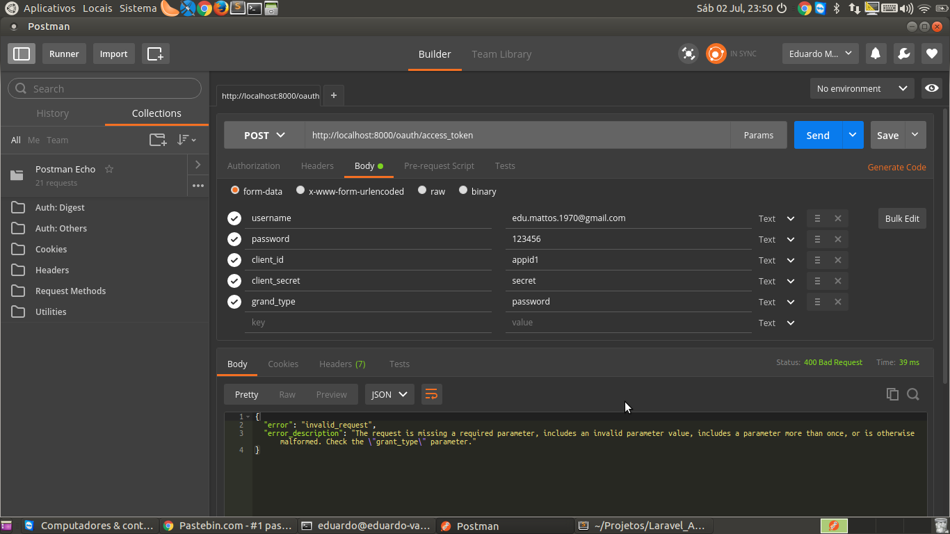 CodeProject - OAuth