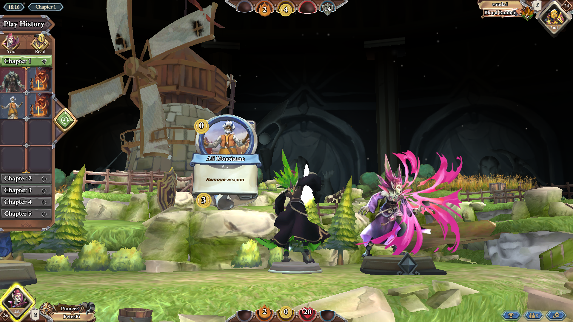 Screenshot of RsChronicles client in bug