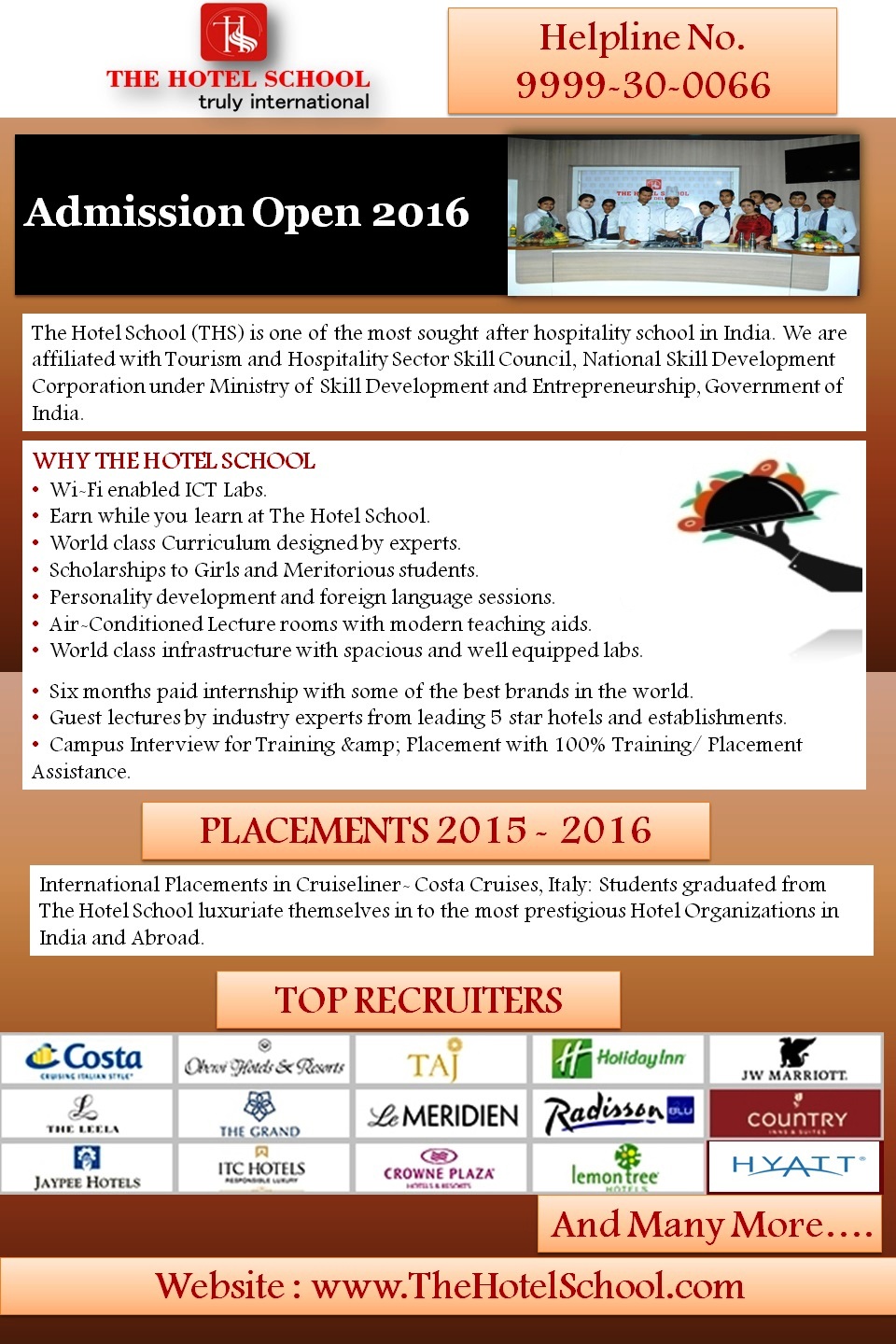 Best Hotel Management Courses in Delhi
