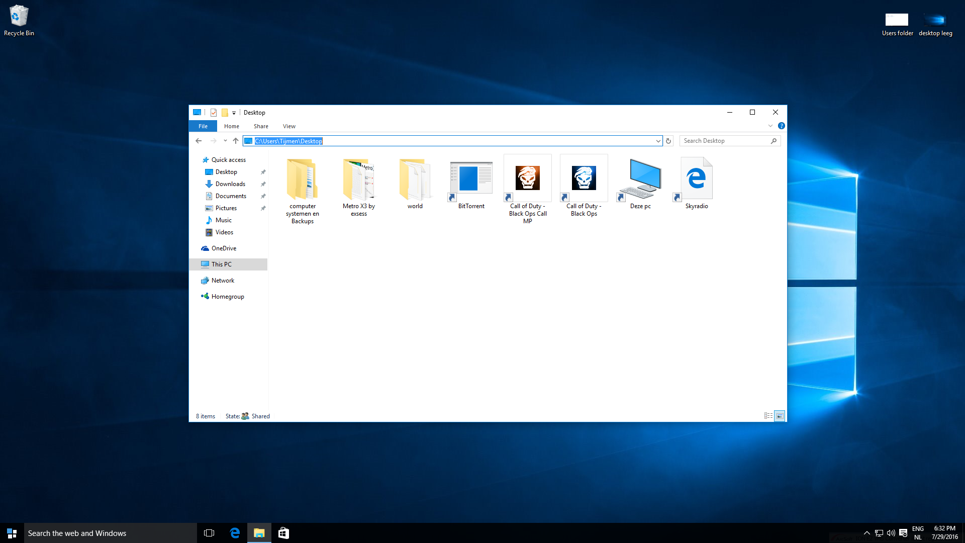 users folder tijmen desktop