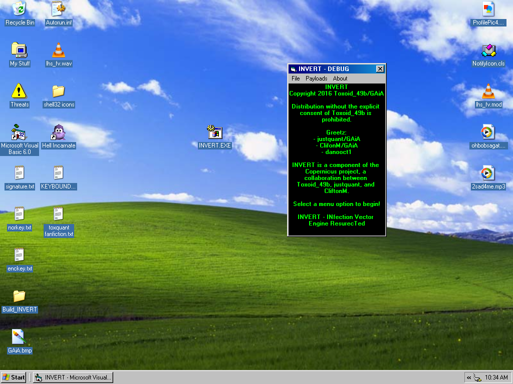 INVERT Debug