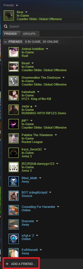 Friendlist