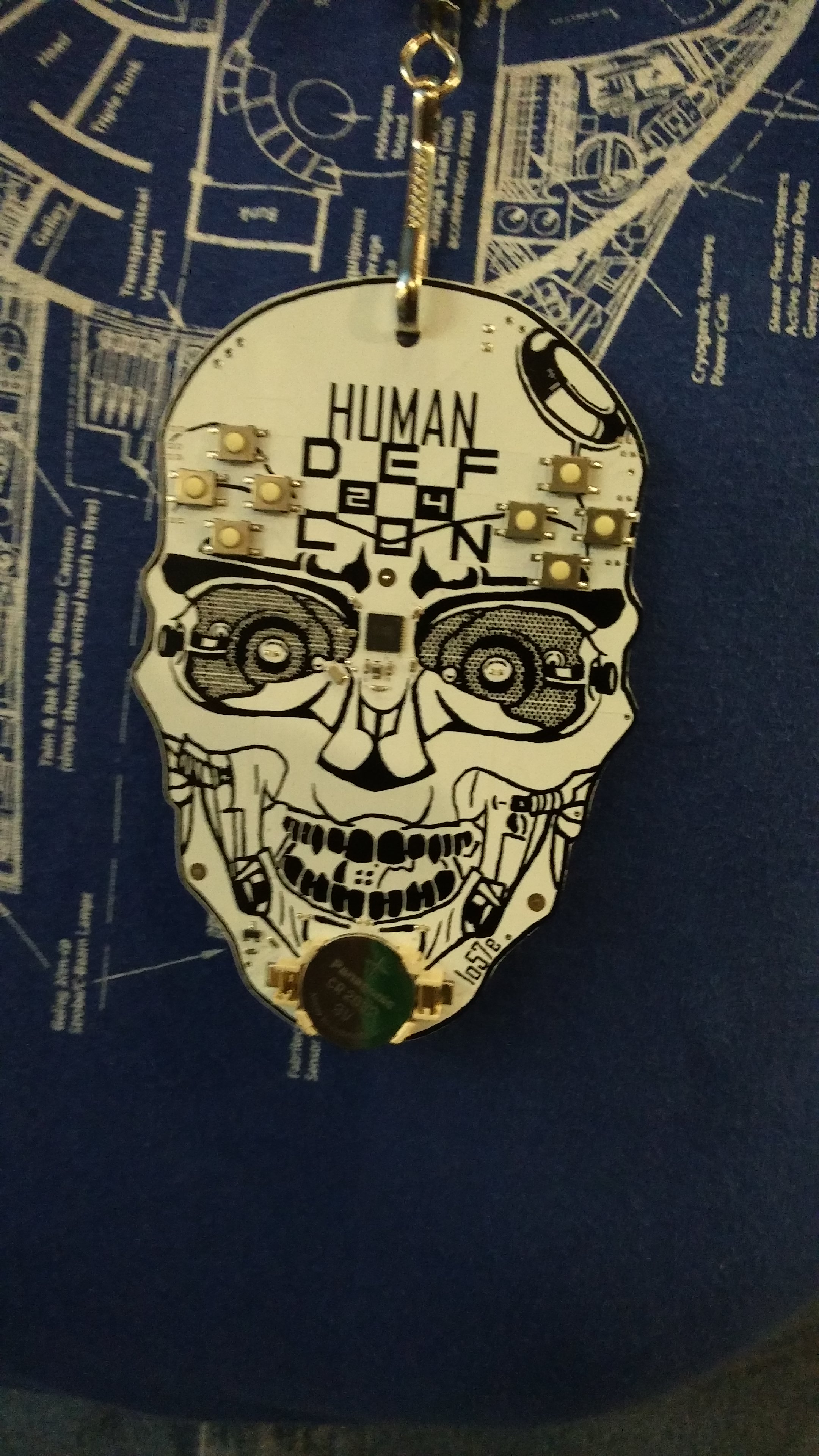 Defcon 24 Badge / Human