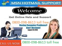Hotmail Help 0800-098-8613 UK Toll-Free Hotmail Problems