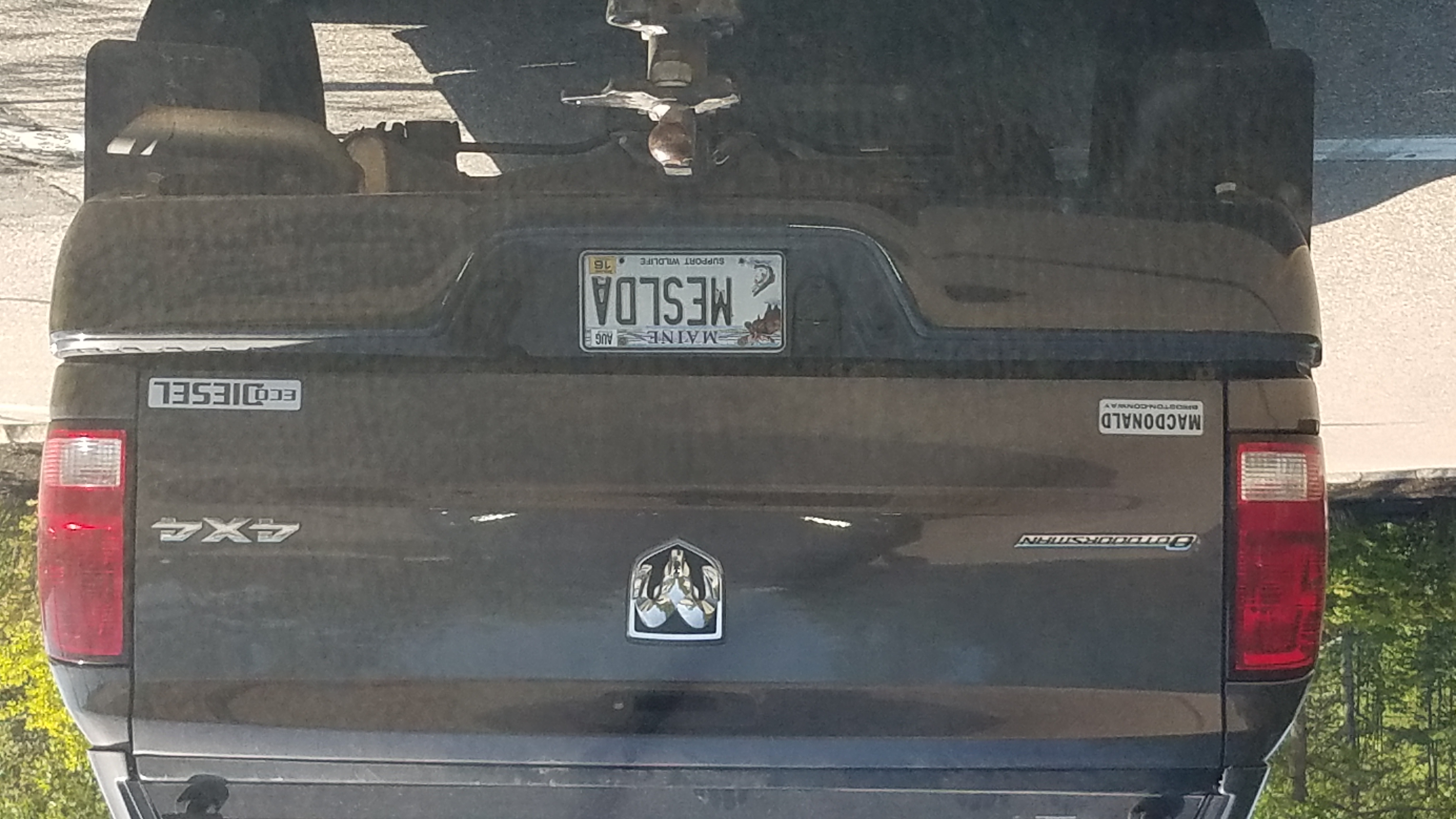 Asshole who owns the road underestimated an Internet wizard.