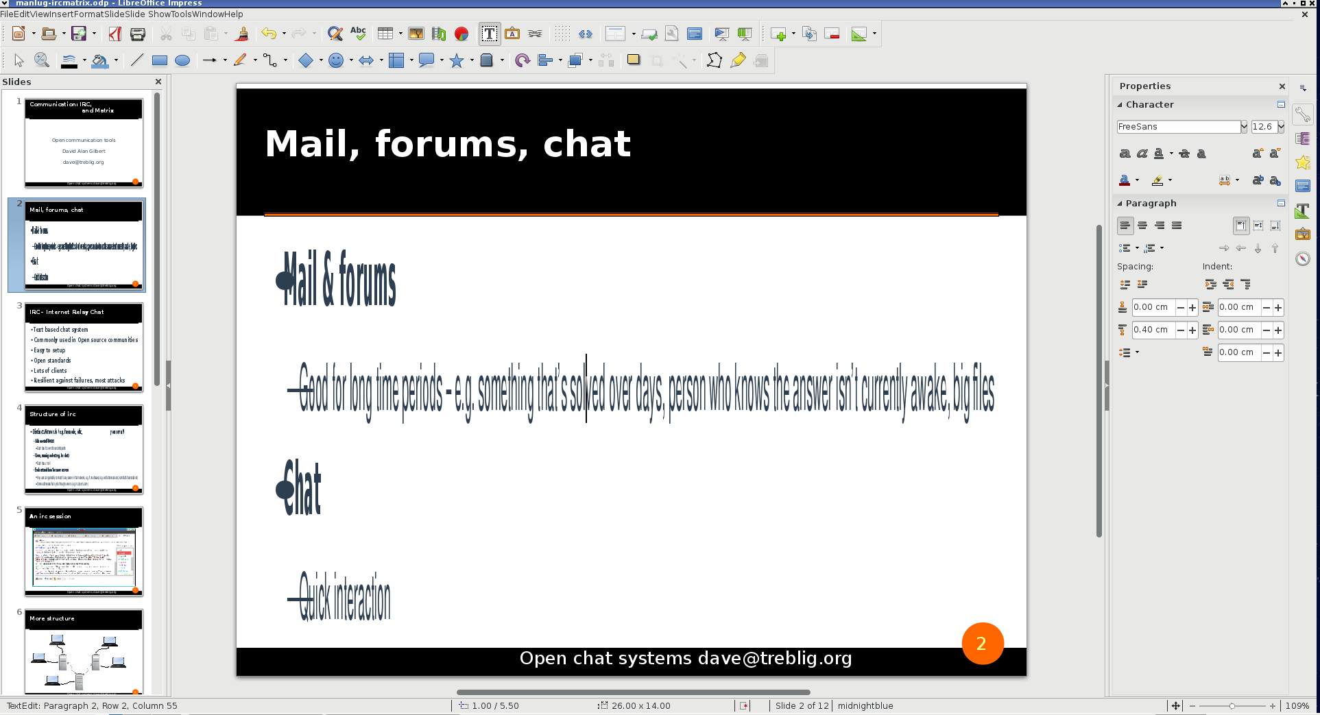 Broken fonts