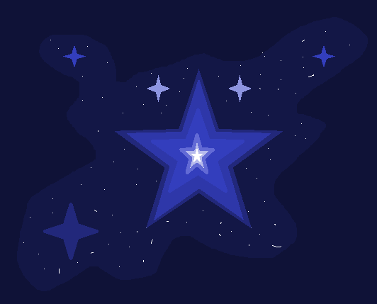 Blue night theme