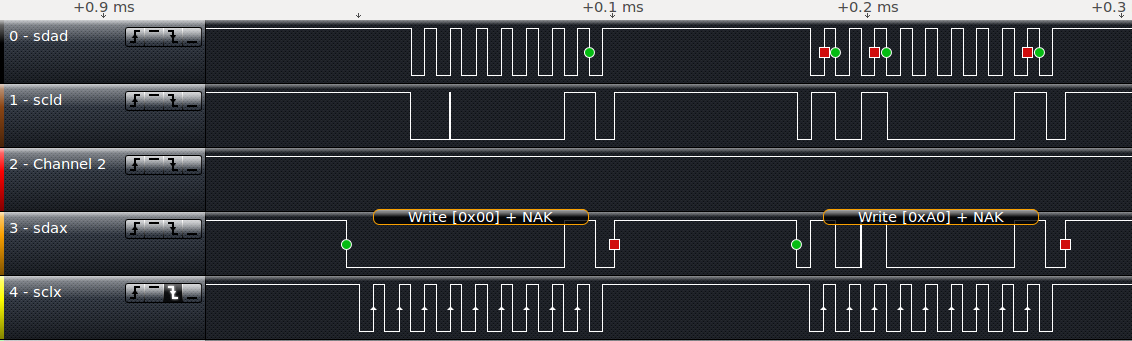 PCA9614 link dropping initial clock cycles