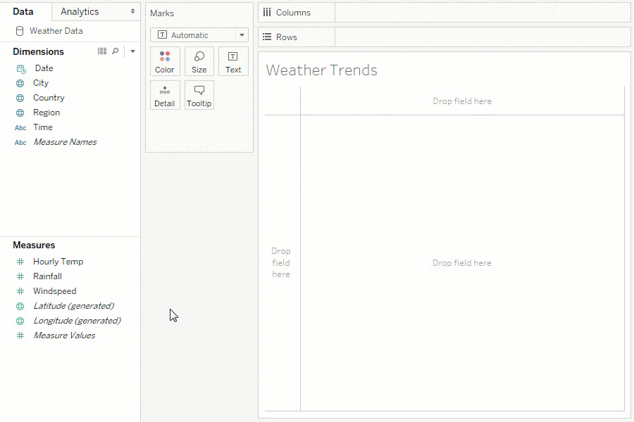 Tableau demo gif