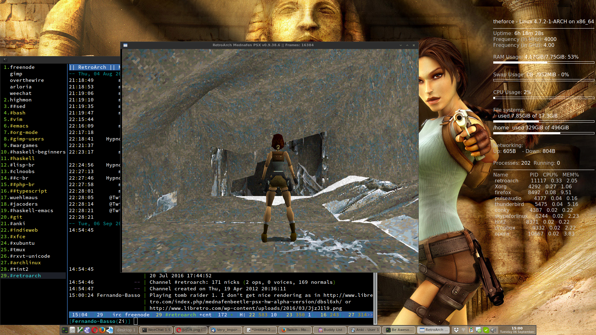 tomb raider 1 retroarch mednafen psx