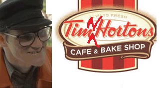 Mr.Timn vs Tim Hortons signes