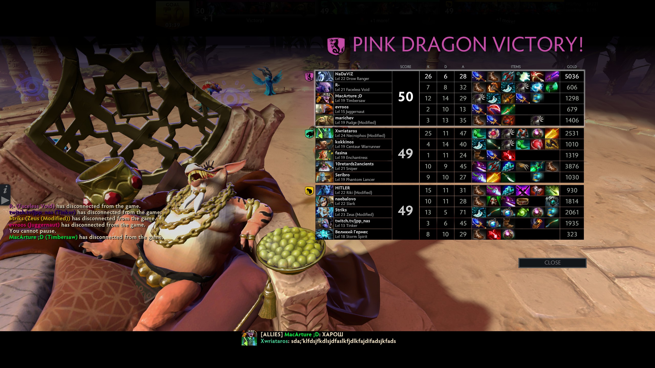 Dota Overthrow