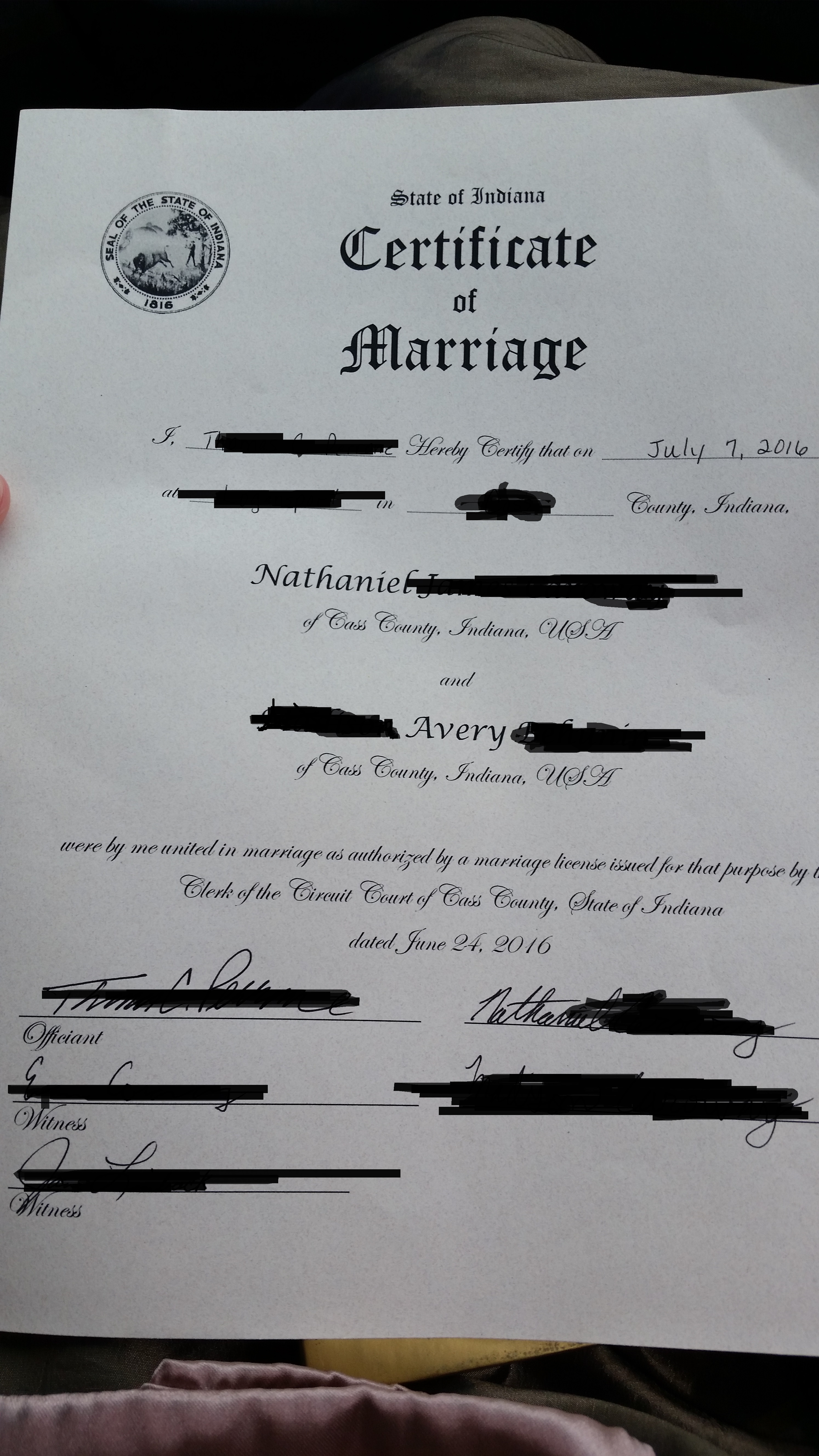 Marriage