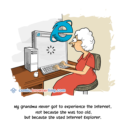 Grandma - Computer Joke