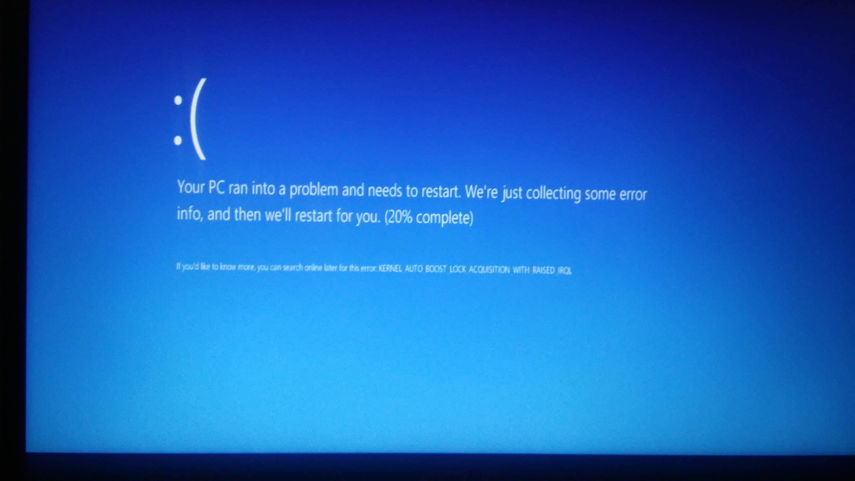 Restart...