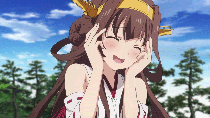 __kongou_kantai_collection_and_kantai_collection_anime__226ccb7b2149b20937c64f215388a831.gif