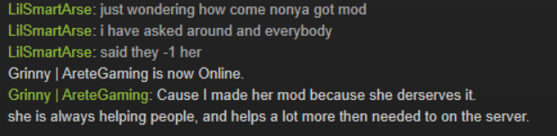 How Nonya got Moderator