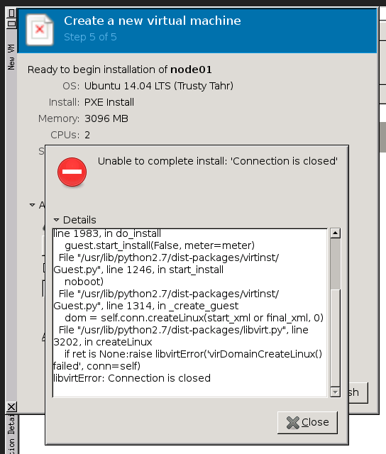 MAAS On KVM machines PXE boot issue