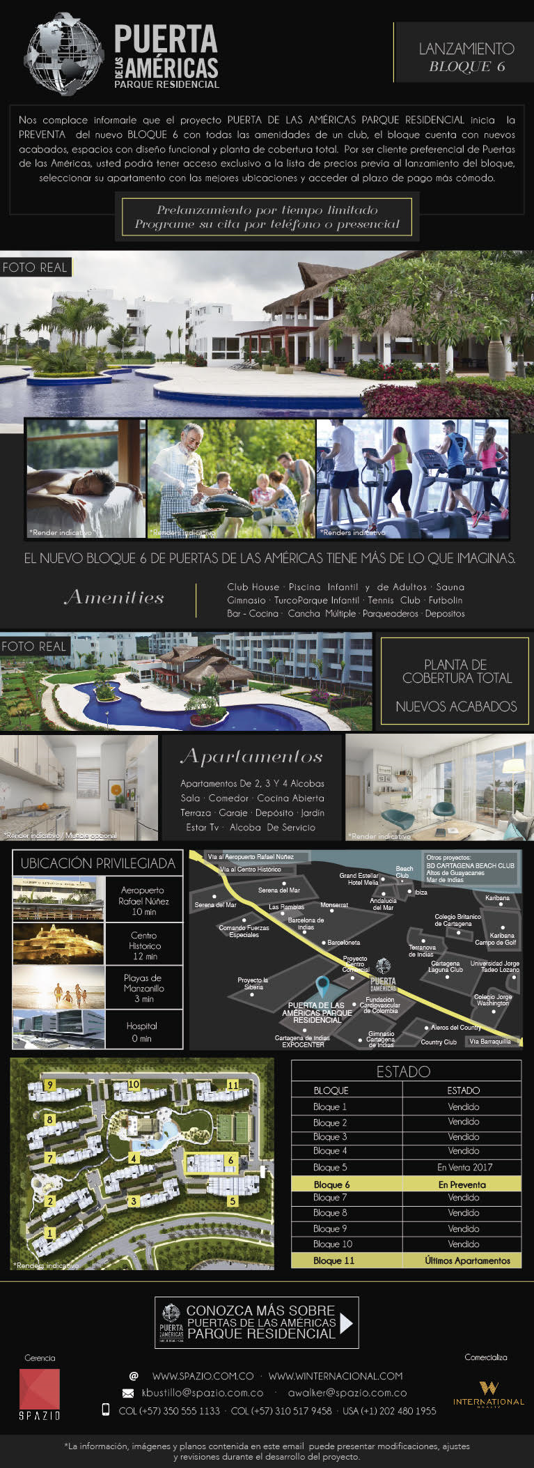 GRAN LANZAMIENTO BLOQUE 6