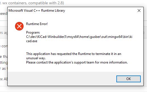 runtime error