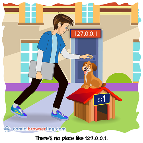 Home Joke - Web Developer Comic