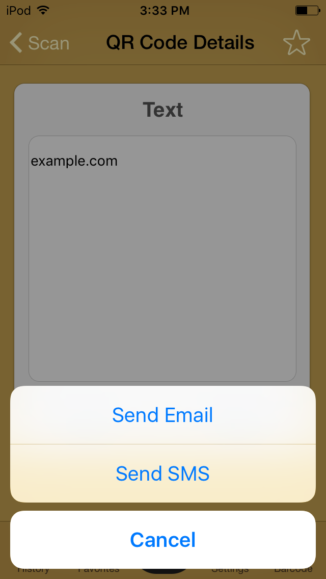 iOS10.1 Actionsheet