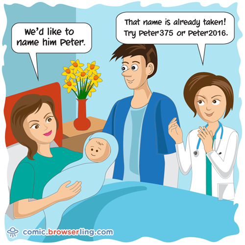 Baby Joke - Web Developer Comic