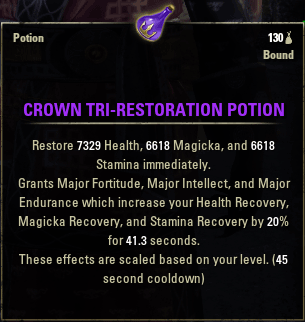 PTS 2.6.3 Tri-stat Potion