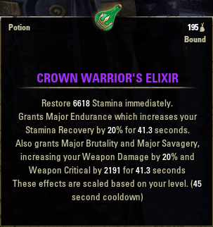 PTS 2.6.3 Weapon Power Potion
