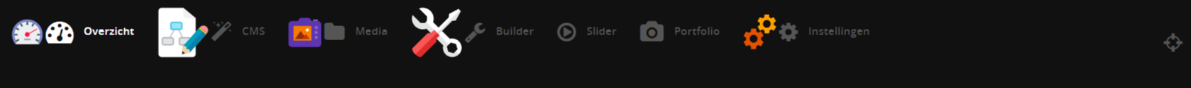double icons navigation bar