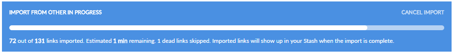 Stuck on import