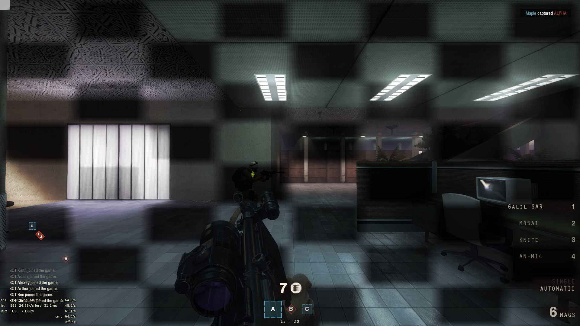 insurgency checkerboard bug linux