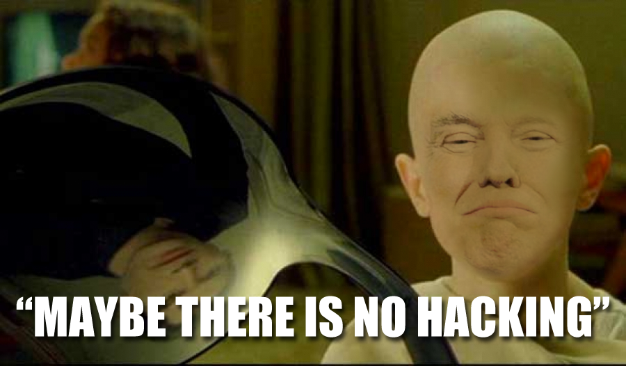 Maybe there is no hacking