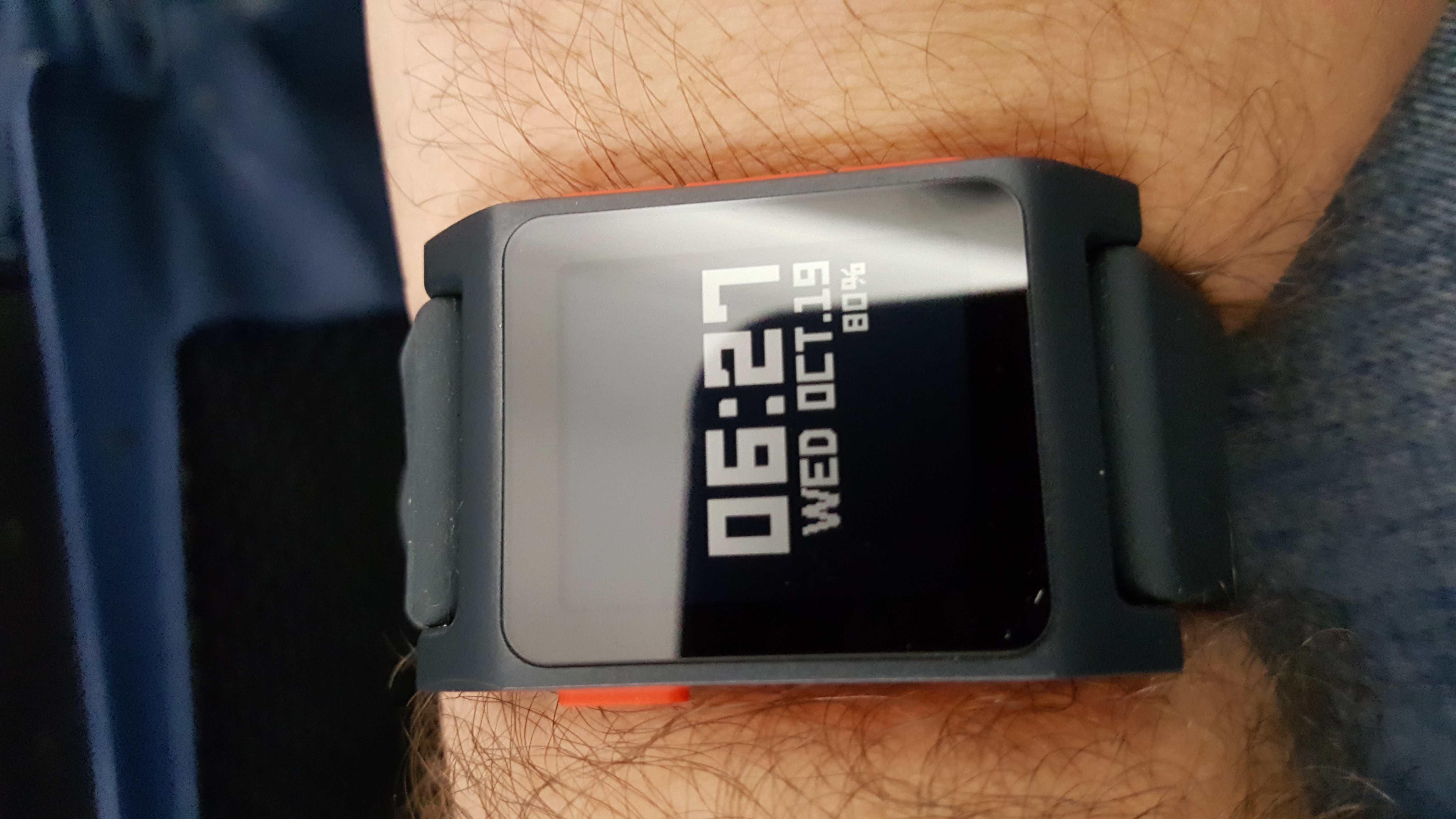 Timeboxed on Pebble 2 Flame