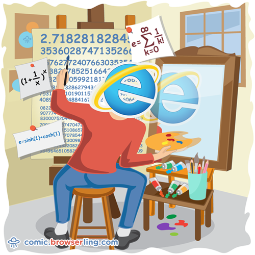 e Joke - Web Developer Comic