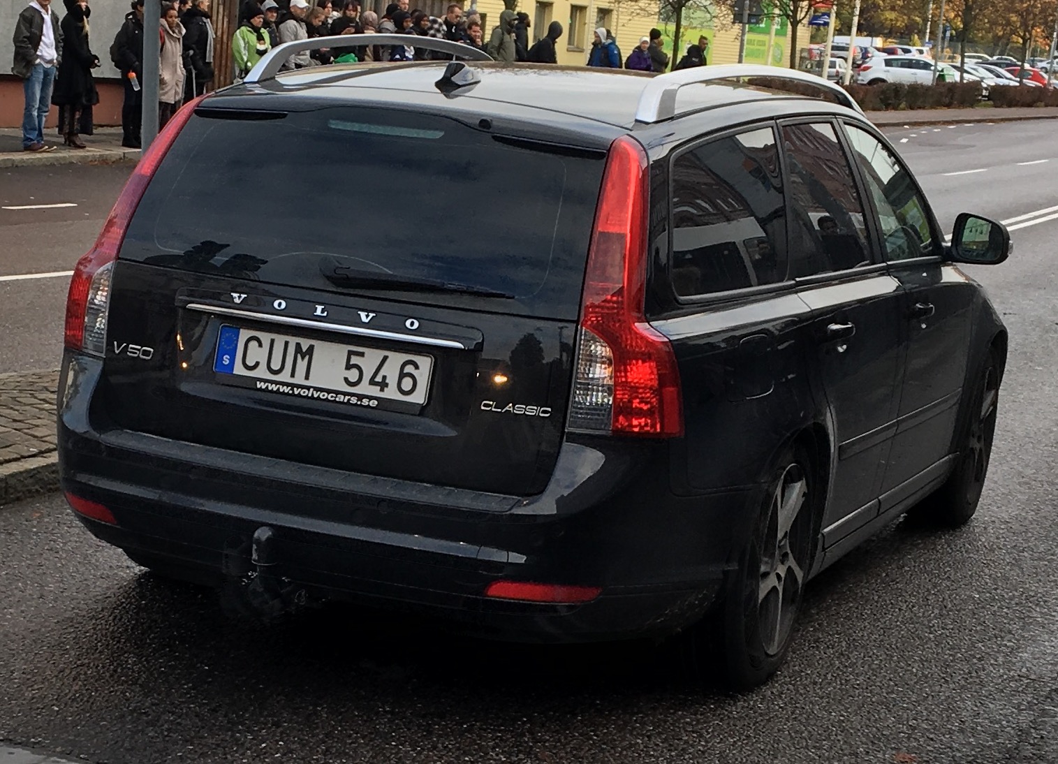 Car with a "cum" registration plate :p