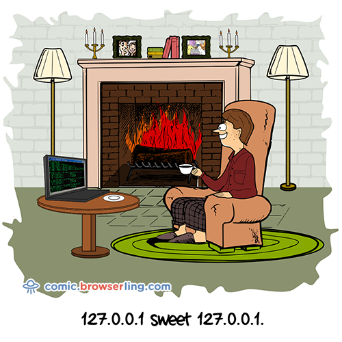 Sweet Home - Joke - Web Developer Comic