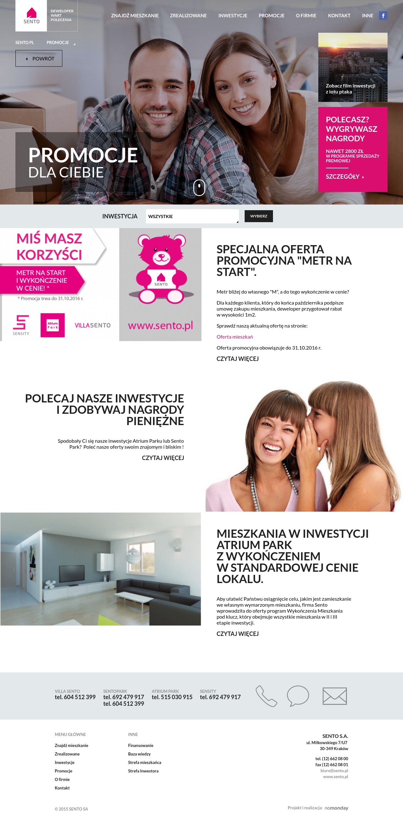 Sensity Promocje