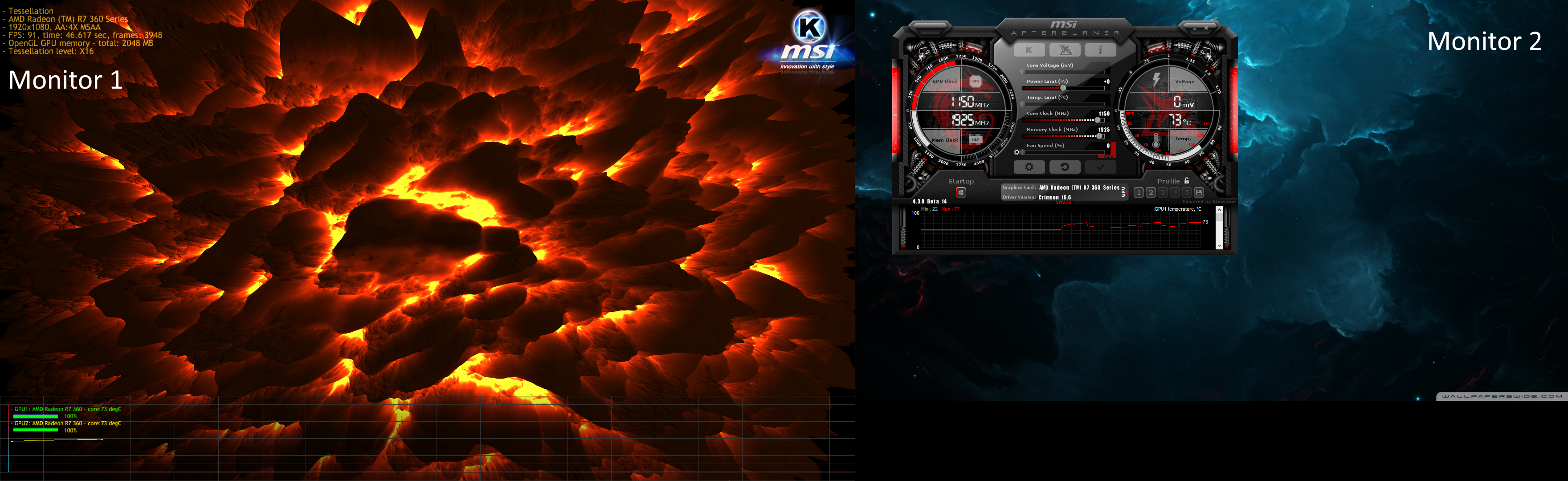Stress Test R7 360 OC