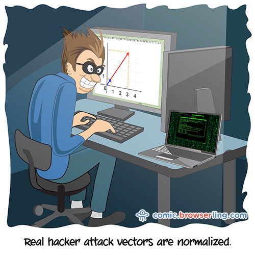 Attack Vectors - Joke - Web Developer Comic
