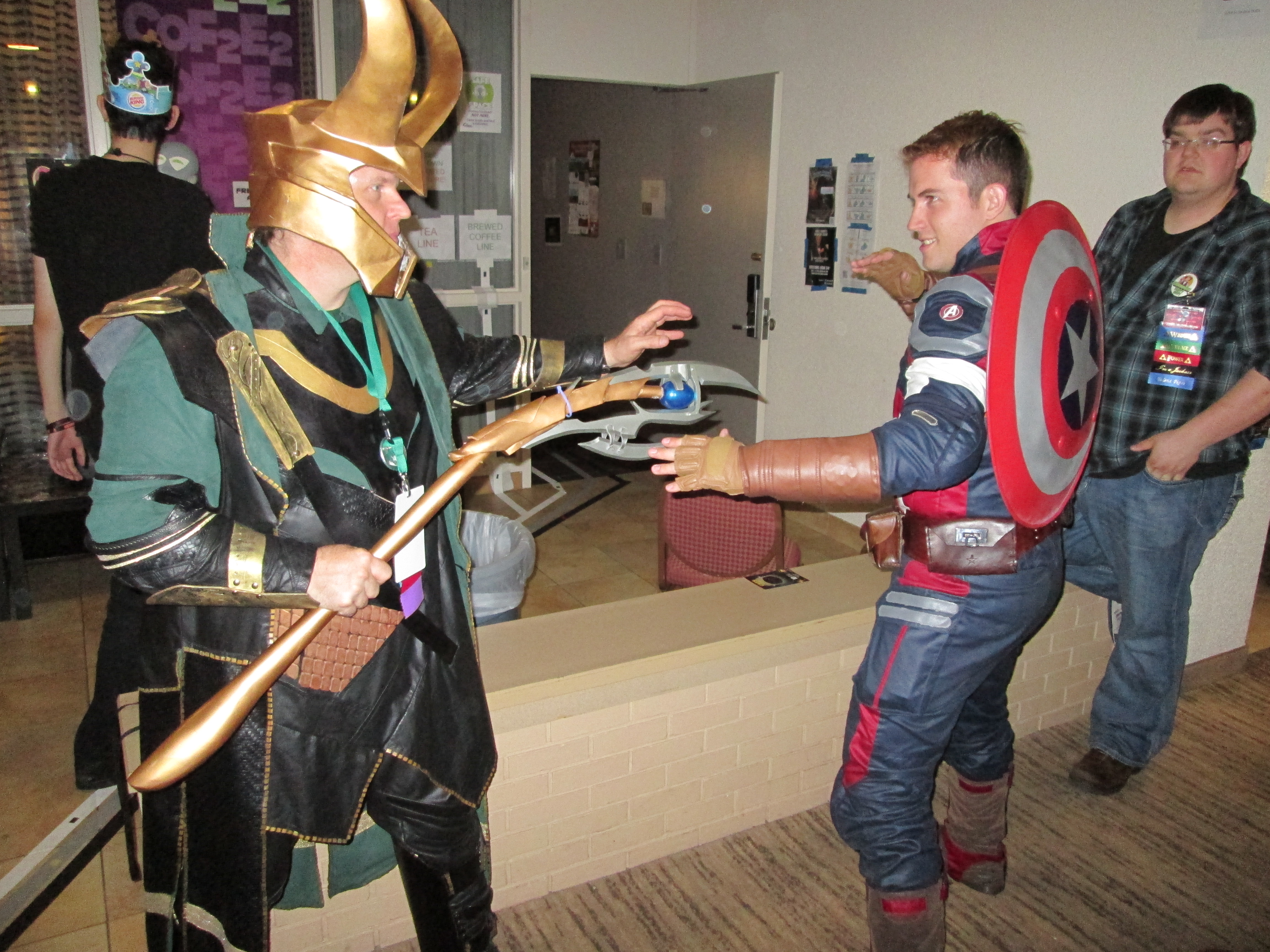 Loki vs. Captain America