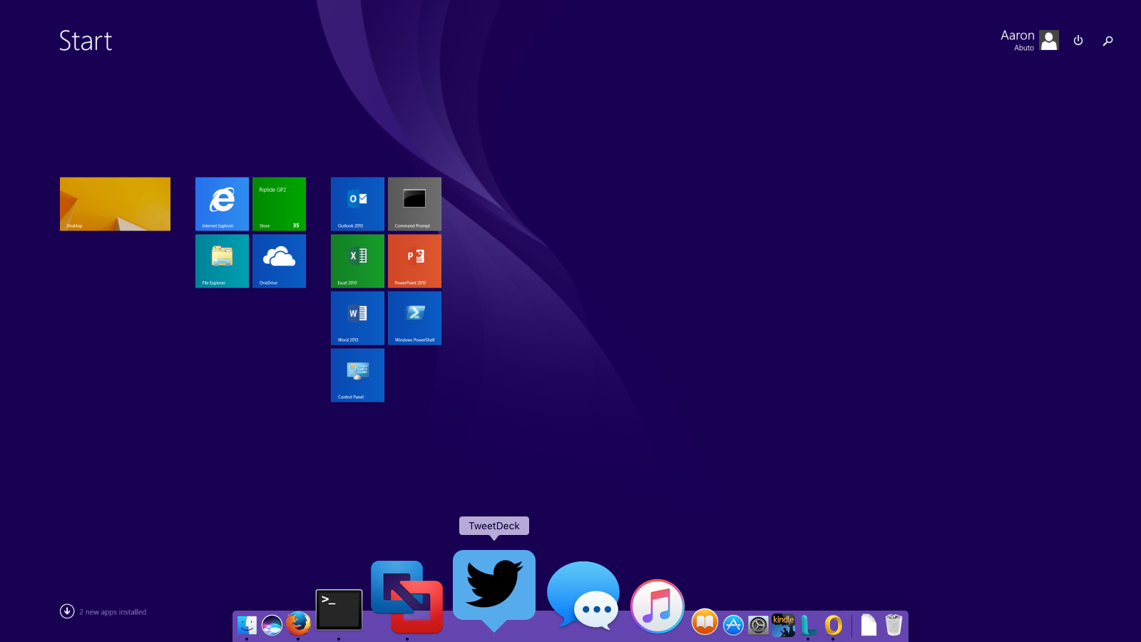 OSX dock on Windows