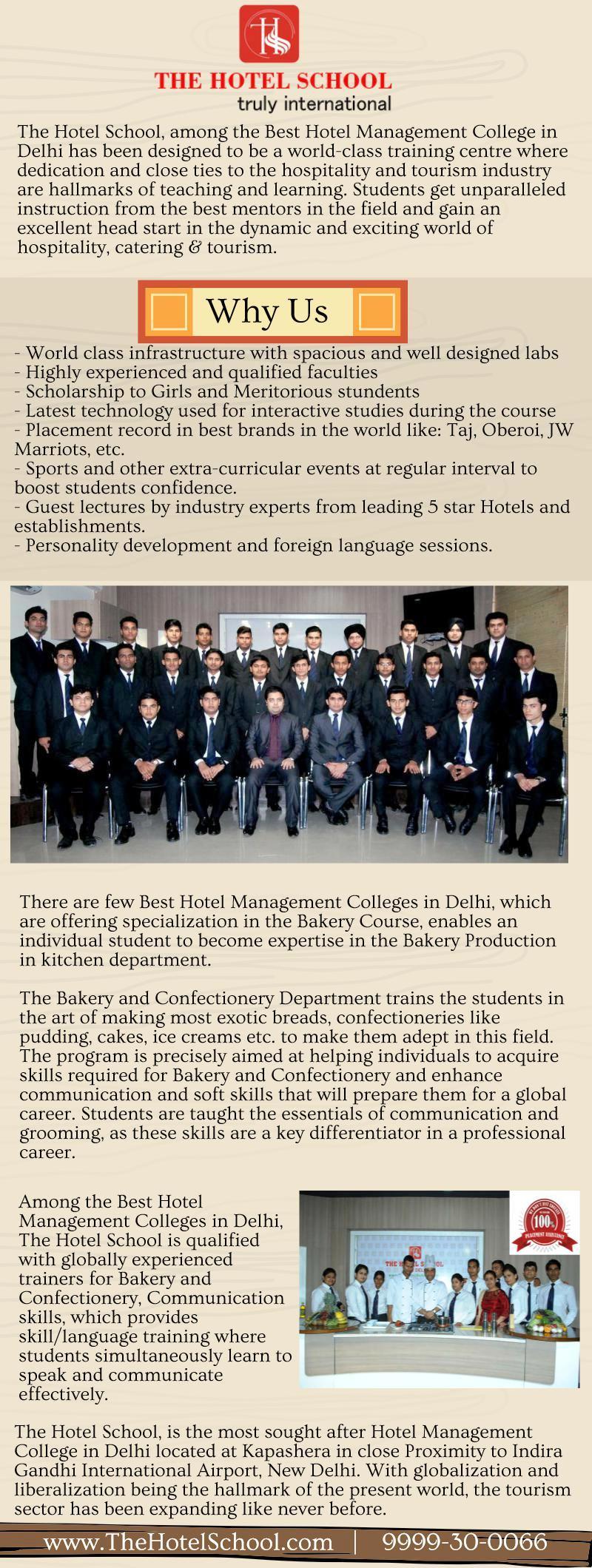 Hotel Management College in Delhi